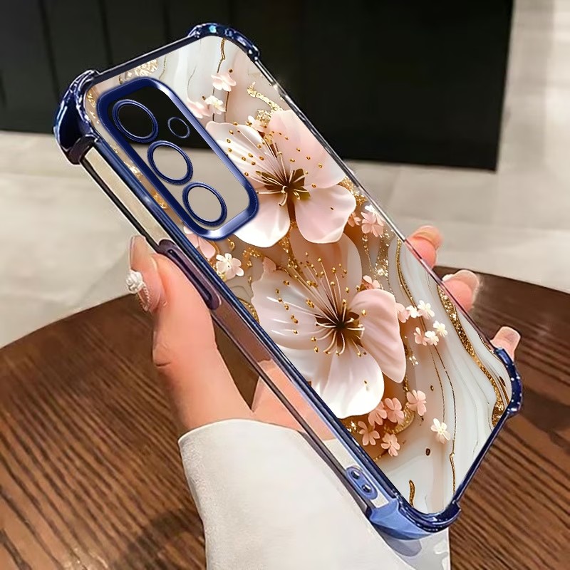 Electroplated Flower Clear Pho - огляд і ціна Samsung Galaxy S25