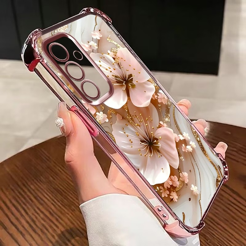 Electroplated Flower Clear Pho - огляд і ціна Samsung Galaxy S25