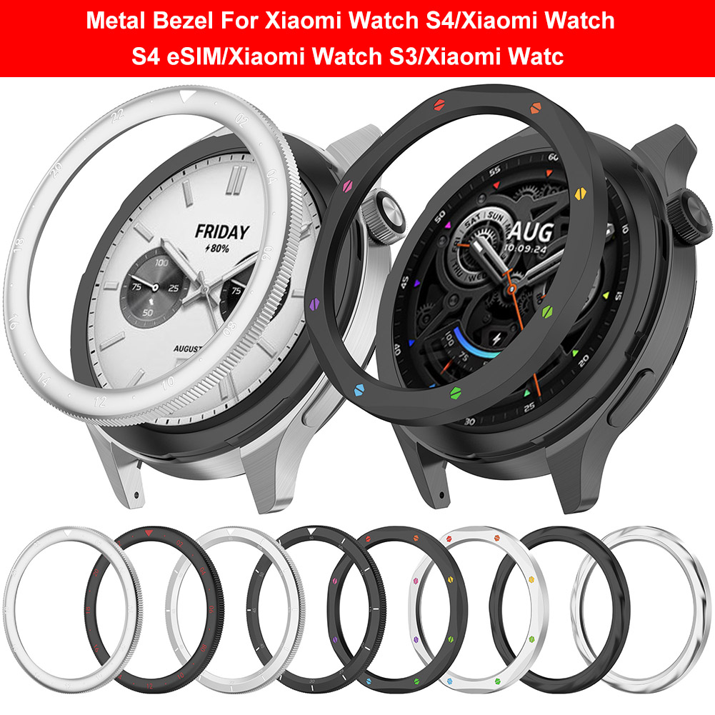 Metal Bezel for  Xiaomi Watch  - огляд і ціна Xiaomi Smartwatch S4 Accessories