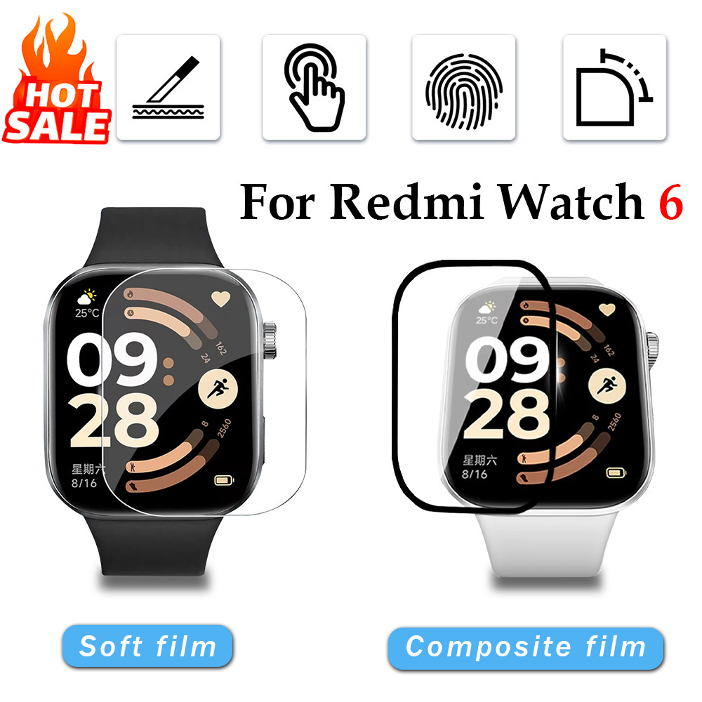 1-5Pcs Soft Film for Xiaomi Re - огляд і ціна Watch Case Bumper