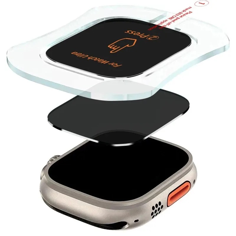 Tempered Glass for Apple Watch - огляд і ціна Watch Case Bumper