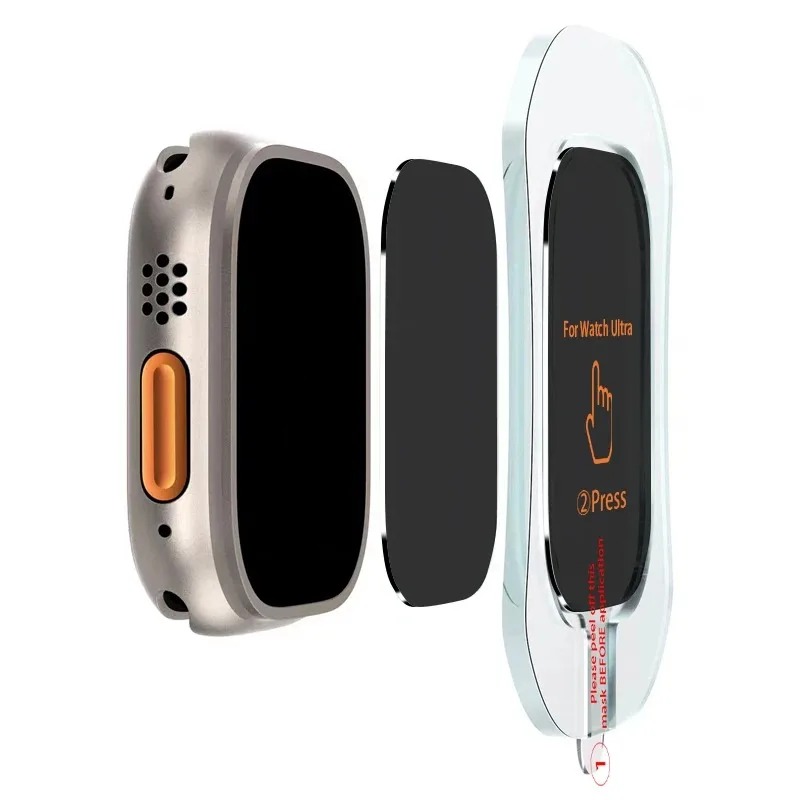 Tempered Glass for Apple Watch - огляд і ціна Watch Case Bumper