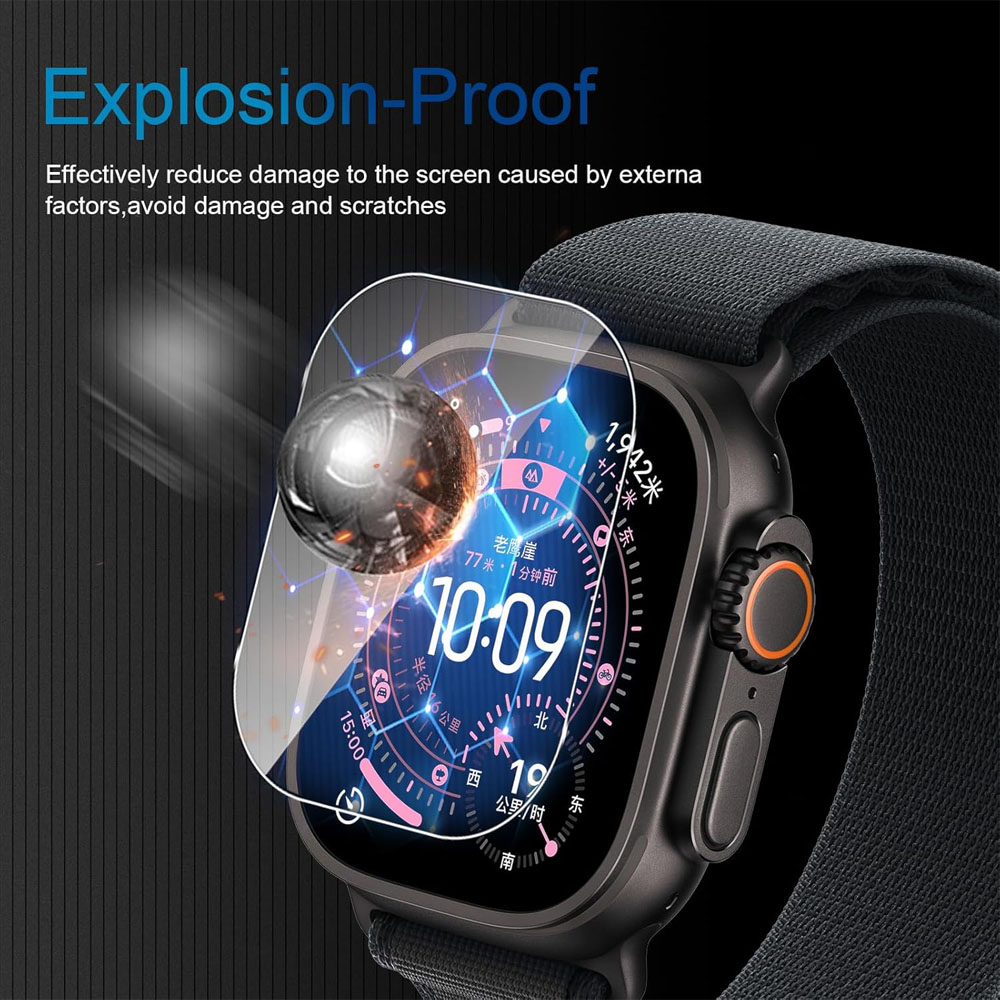 Tempered Glass For Apple Watch - огляд і ціна Watch Case Bumper