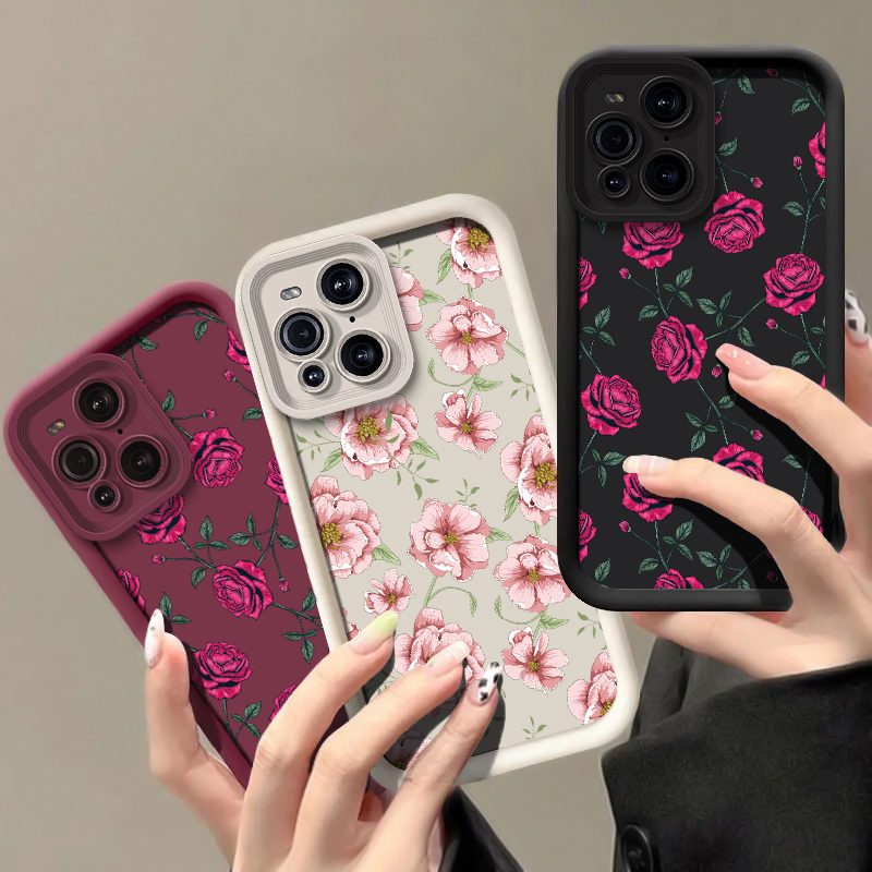 Silicone Flower Phone Case For - огляд і ціна Oppo Find X8
