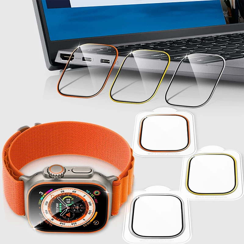 Tempered Glass for Apple Watch - огляд і ціна Watch Case Bumper