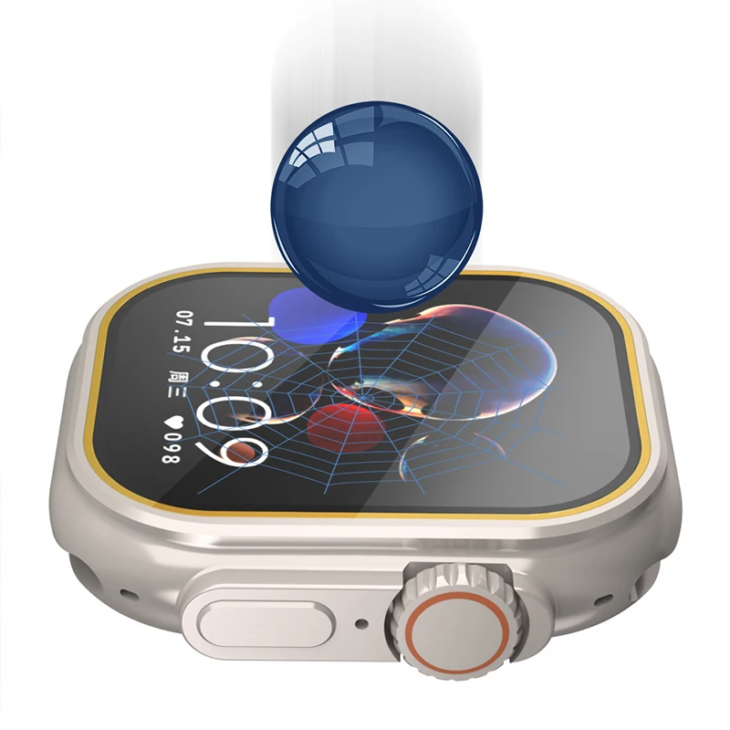 Tempered Glass for Apple Watch - огляд і ціна Watch Case Bumper