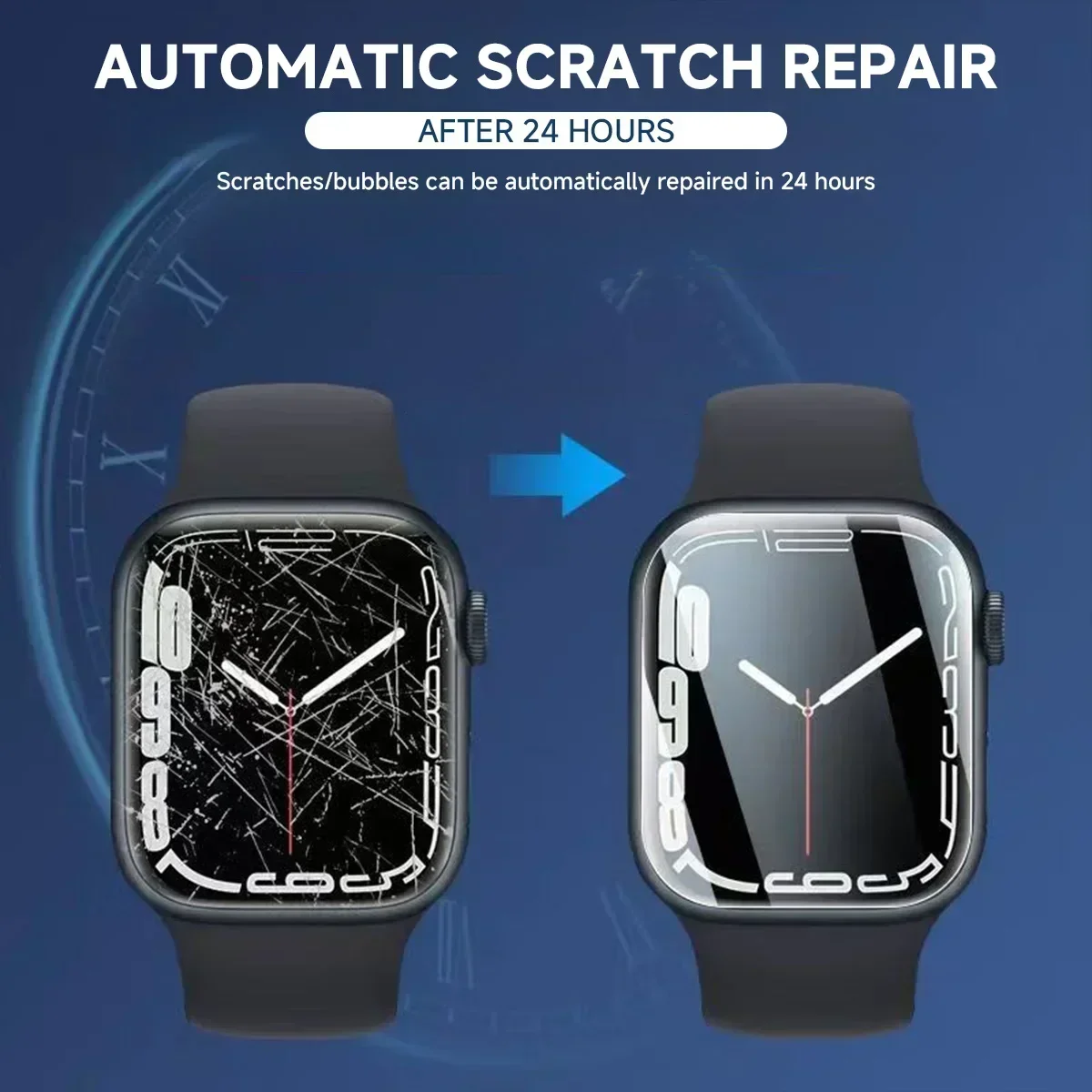 2-5pcs Hydrogel Film For Apple - огляд і ціна Watch Case Bumper