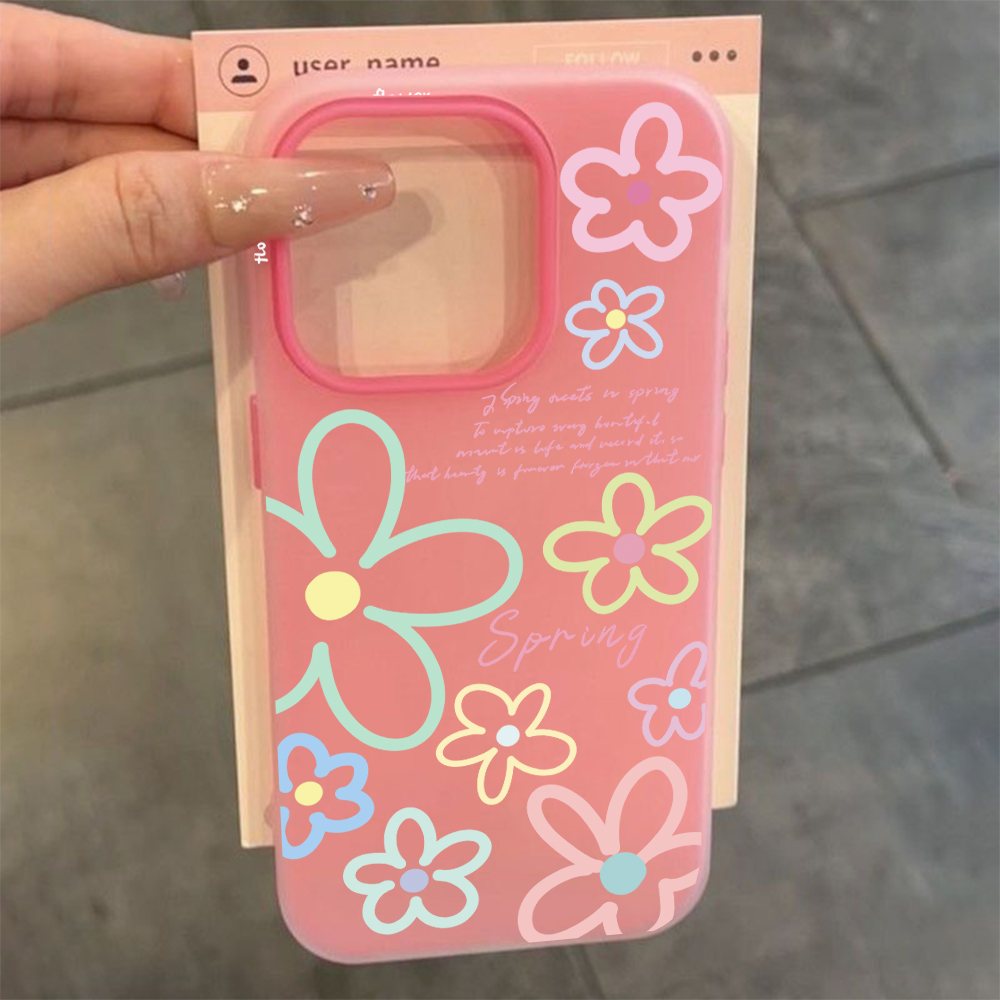 Candy Color Pattern Phone Case - огляд і ціна Samsung Galaxy A55