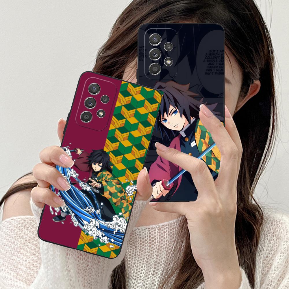 Demon Slayer Giyu Tomioka Phon - огляд і ціна Samsung Galaxy A55