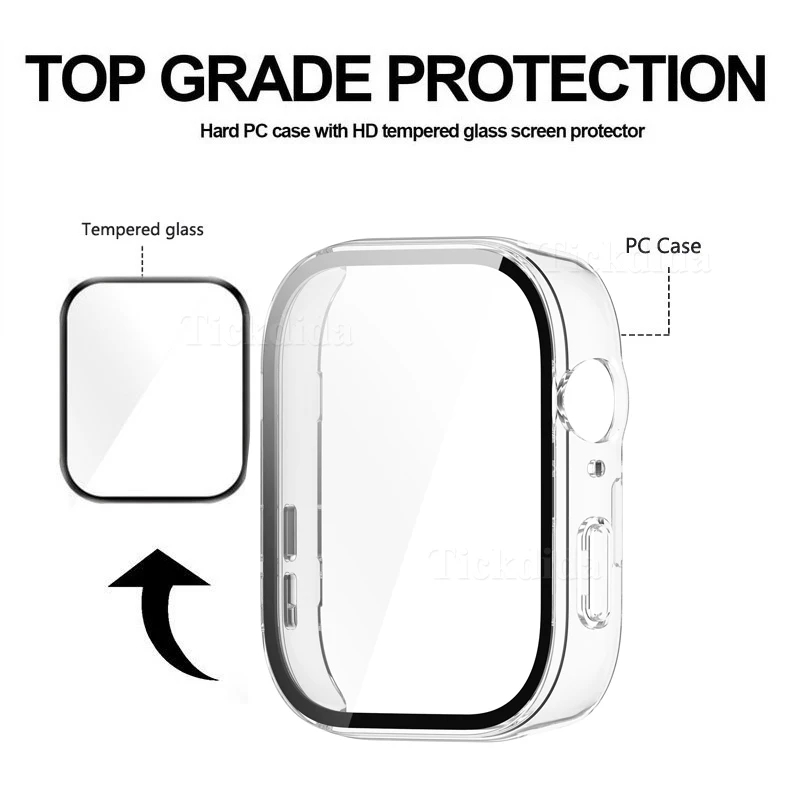 Tempered Glass + PC Cover for  - огляд і ціна Huawei Smartwatch Accessories