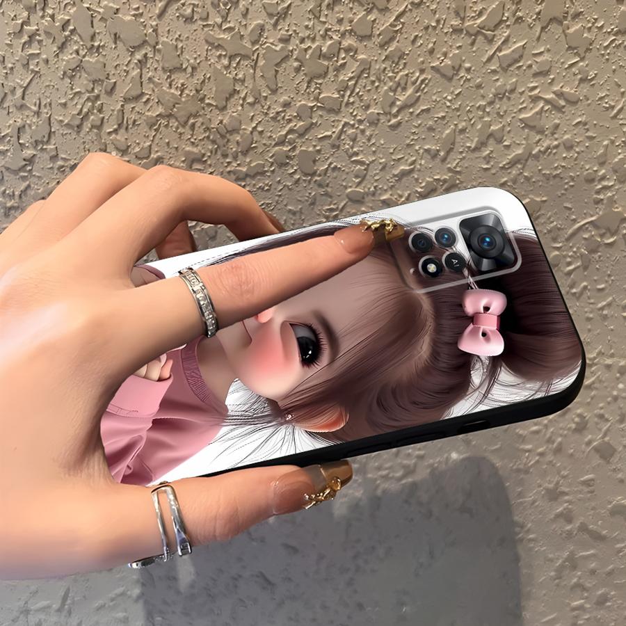 Cartoon Girl Pattern Funda Pho - огляд і ціна Xiaomi Redmi Note 13