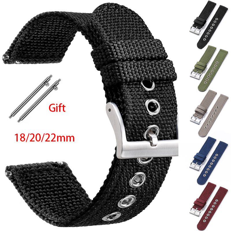 Nylon Strap 18mm 20mm 22mm Ban - огляд і ціна Nylon Nato Strap