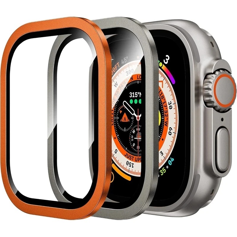 2PCS Aluminium Alloy Case+Temp - огляд і ціна Watch Case Bumper