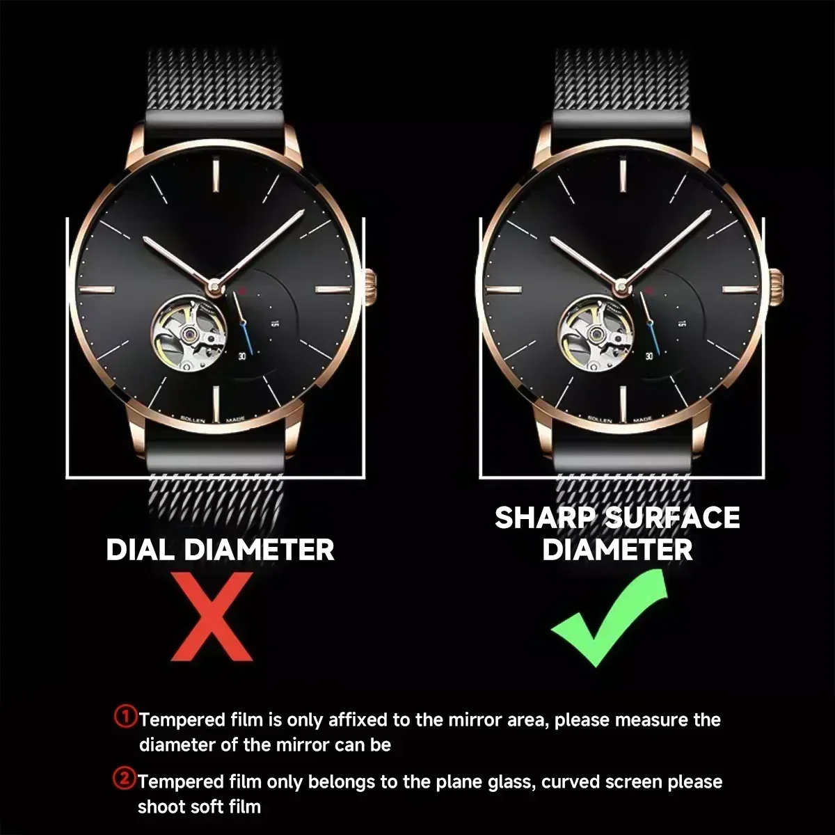 1-5PCS 26-46mm Universal Tempe - огляд і ціна Motorola Smartwatch Accessories
