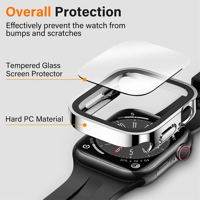 Waterproof Hard PC Screen Prot - огляд і ціна Watch Case Bumper