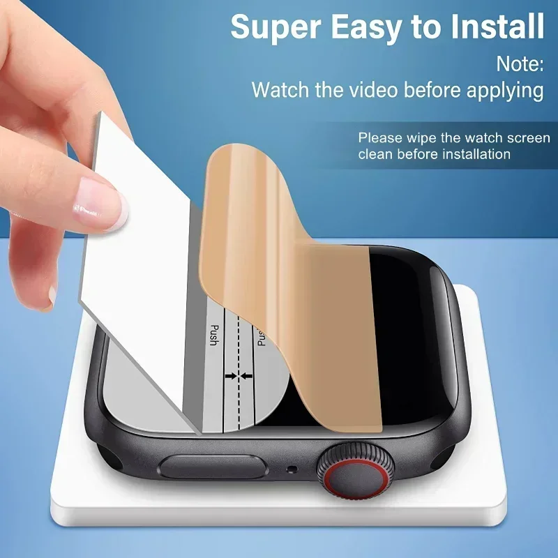 Hydrogel Screen Protector Film - огляд і ціна Watch Case Bumper
