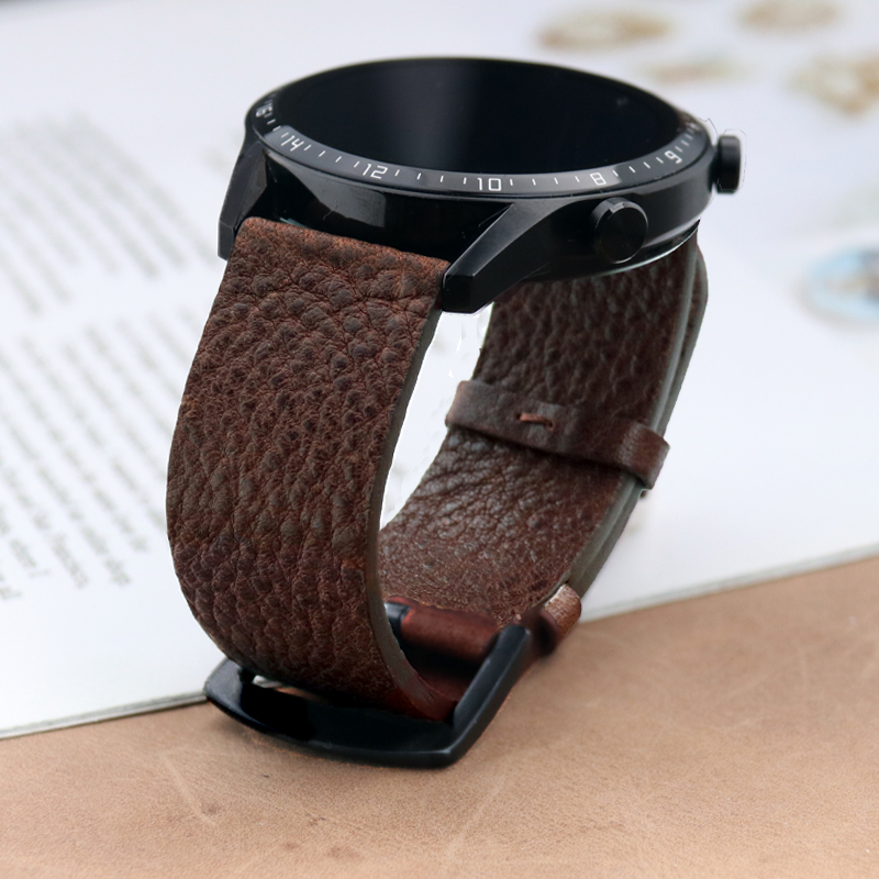 Italian Calfskinl 22mm Watch S - огляд і ціна Smartwatch Accessories Shop