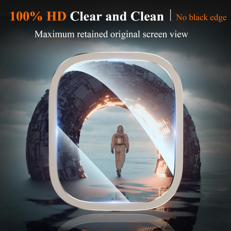 2pcs Tempered Glass for Apple  - огляд і ціна Watch Case Bumper