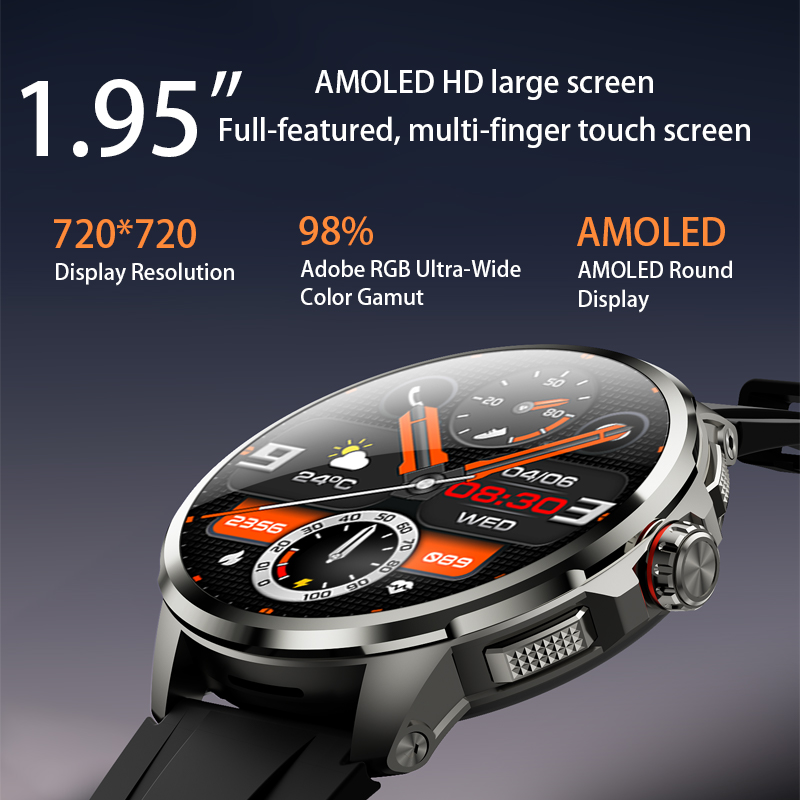4G 5G LTE Android System 1.95  - огляд і ціна Smartwatch Instagram