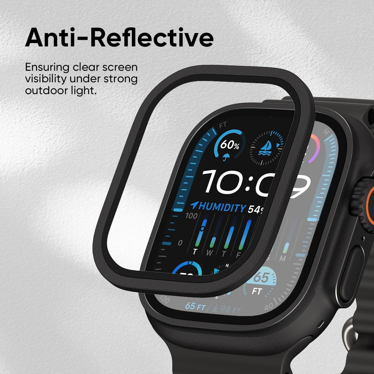 Tempered Glass Film For Apple  - огляд і ціна Watch Case Bumper