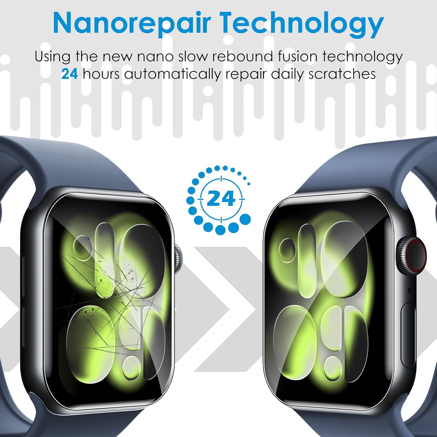 1-10PCS Hydrogel Film for Appl - огляд і ціна Watch Case Bumper