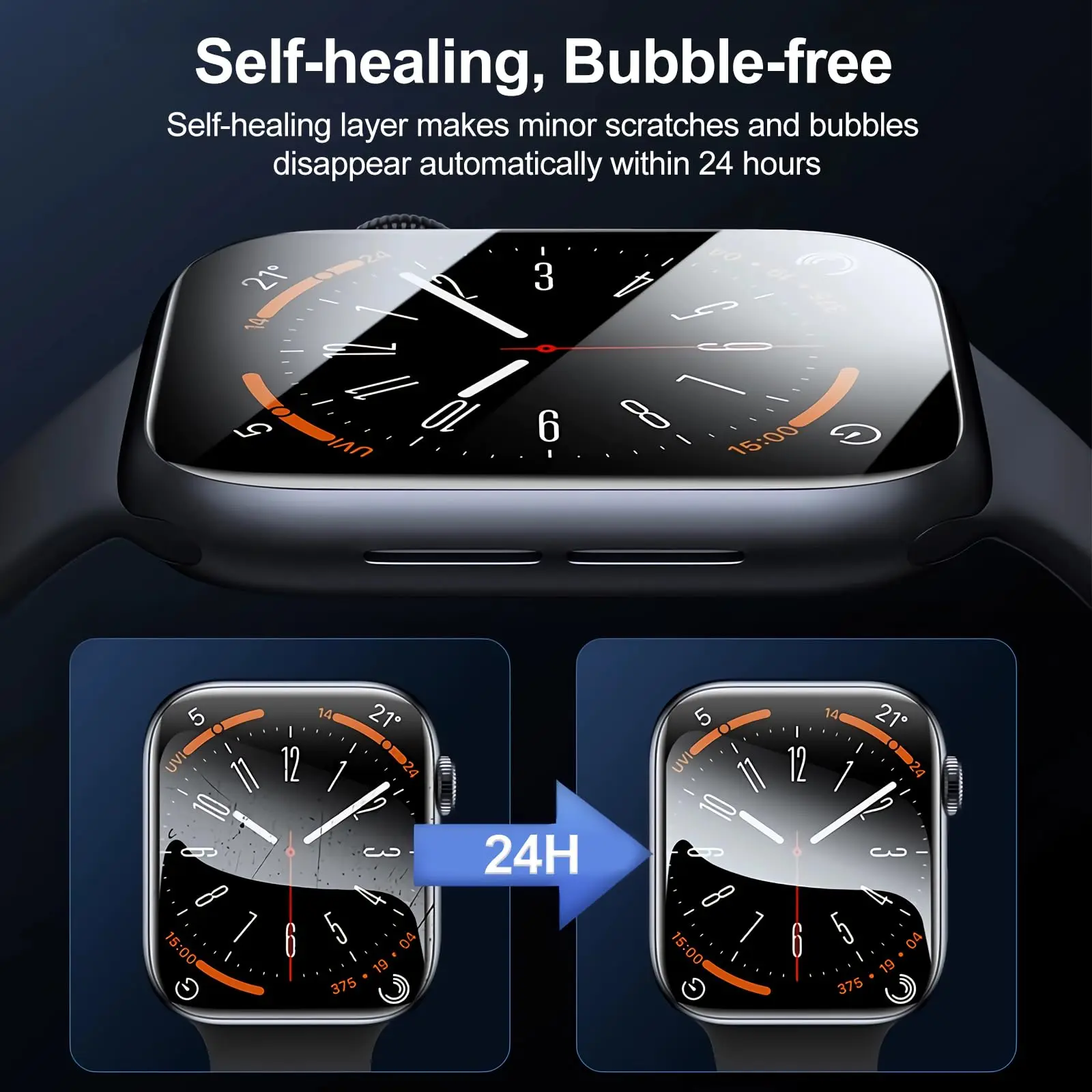 Install Tray Screen Protector  - огляд і ціна Watch Case Bumper